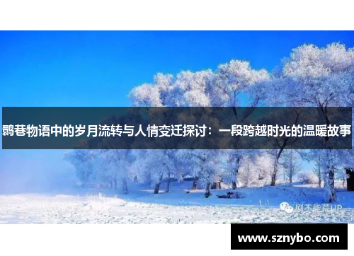 鹮巷物语中的岁月流转与人情变迁探讨:一段跨越时光的温暖故事